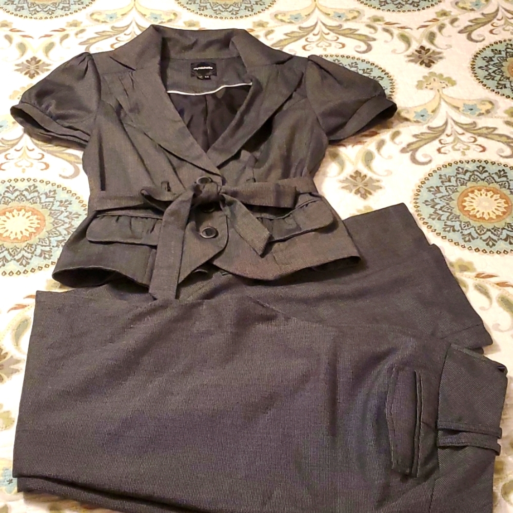 Black/White Pantsuit